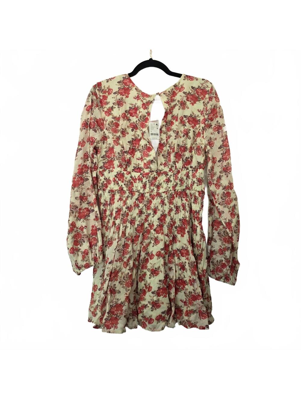 Free People Women's Medium Floral Keep You Mini Dress - Picture 4 of 5